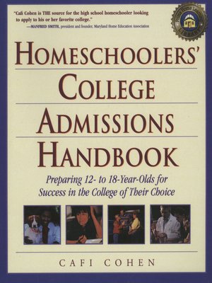 cover image of Homeschoolers' College Admissions Handbook